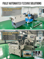 Machine de rectification sans centre CNC automatique de haute précision, petite rectifieuse sans centre, compatible avec un long rail d'alimentation