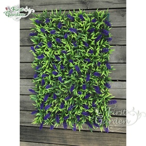 Le pareti artificiali del prato del prato del fiore blu del primo <span class=keywords><strong>giardino</strong></span> hanno decorato la <span class=keywords><strong>festa</strong></span> dell'erba della lavanda di nozze - Product Image 5