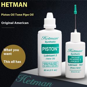 Trompette et <span class=keywords><strong>trombone</strong></span> Hetman, tube en <span class=keywords><strong>cuivre</strong></span>, bouton à piston, huile, instruments de musique et accessoires - Product Image 3