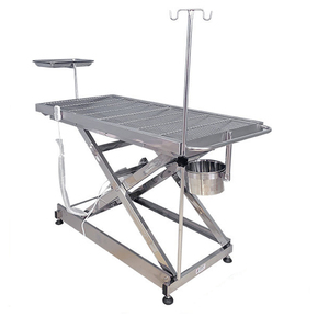 Mesa de Operaciones Quirúrgicas Veterinarias DM, Mesa de Operaciones para Animales de Acero Inoxidable para Hospitales y Clínicas Veterinarias, Instrumento Veterinario - Product Image 3