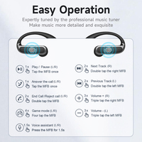 Earbud OWS W05 Berkualitas Tinggi, Stereo HIFI Nirkabel, Headset TWS Model Earhook, Grosir untuk Olahraga Luar Ruangan