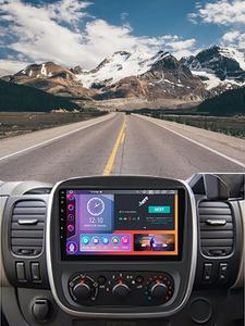 車のAndroidプレーヤーオートラジオダブルディンステレオビデオカーDVDプレーヤールノートラフィック32014-2021オペルビバロB2014-2018 - Product Image 5