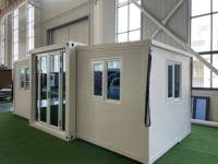 Kit de maison modulaire préfabriquée extensible en conteneur détachable de 20 pieds ou 40 pieds avec chambre à coucher à vendre