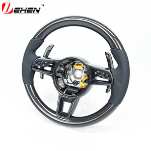 Volant sport en fibre de carbone pour <span class=keywords><strong>Porsche</strong></span> Macan Cayenne Panamera <span class=keywords><strong>Taycan</strong></span> 718 Cayman 991 992 911 997 970 987 981 958 Carrera - Product Image 3