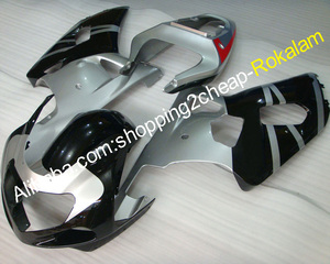 K1 GSXR-750 carenado 01 02 03 para <span class=keywords><strong>Suzuki</strong></span> GSXR600 <span class=keywords><strong>GSX</strong></span>-R600 GSXR750 <span class=keywords><strong>600</strong></span>, 750, <span class=keywords><strong>2001</strong></span>, 2002 de plata 2003, ABS, negro, motocicleta Kit - Product Image 1
