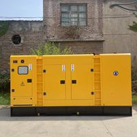 Grupo electrógeno de marco abierto con ATS para uso industrial, 300kva 400kva 500kva 600kva 800kva 1000kva, para gas de combustión refinado