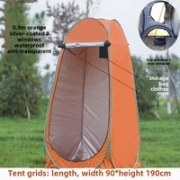 Nouvelle Tente de Douche et de Toilette Pop-up Portable pour Camping, Abri d'Intimité Extérieur