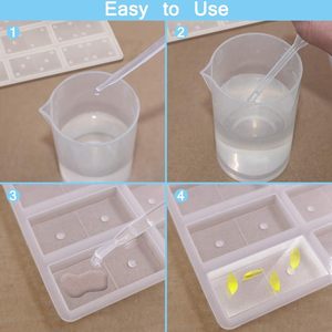 ชุดแม่พิมพ์เรซิ่น DIY งานฝีมือขายดี แม่พิมพ์โดมิโนซิลิโคนเรซิ่น - Product Image 2