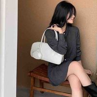 Nouvelle conception de mode quotidienne, style vintage simple, sacs à main carrés doux sous les bras, sacs à main pour femmes