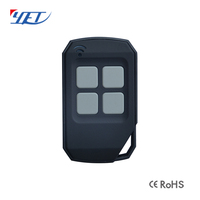 YET2129 Código de clon 4 botones RF Control remoto de puerta de garaje 315/433Mhz Frecuencia