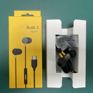 Tai nghe Type-C chính hãng phù hợp với tai nghe có dây micro độ nét cao dòng cổ điển realme Buds - Product Image 2