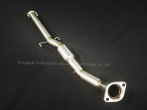 Tubo de escape principal de aleación de titanio para coche, piezas de rendimiento de coche de carreras, tubo de salida para GR <span class=keywords><strong>Yairs</strong></span> 2020, 76mm - Product Image 6