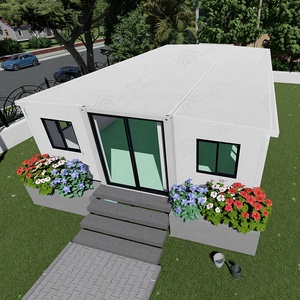 Case prefabbricate pieghevoli estese del contenitore, 40ft contenitore vivente pieghevole/la casa del contenitore pieghevole della cabina espandibile - Product Image 3