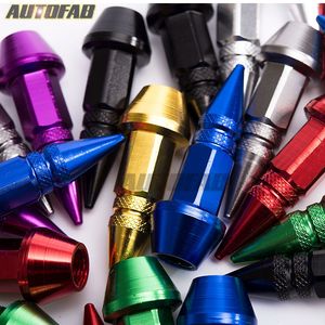 AUTOFAB-4 unids/set tapa de vástago de válvula de aluminio con picos para Neumáticos/rueda/llanta/coche/camión/SUV AF-QMZ950 - Product Image 5