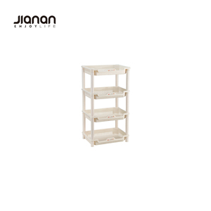 Ajustable <span class=keywords><strong>de</strong></span> <span class=keywords><strong>4</strong></span> niveles hogar <span class=keywords><strong>de</strong></span> <span class=keywords><strong>plástico</strong></span> blanco esquina estante para las ventas - Product Image 3