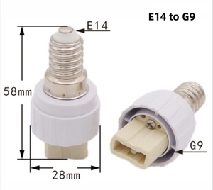<span class=keywords><strong>E14</strong></span> a G9 Gu10 Lámpara <span class=keywords><strong>Socket</strong></span> Holder Convertidor Conector Led Light Holder <span class=keywords><strong>Socket</strong></span> Adapter - Product Image 2