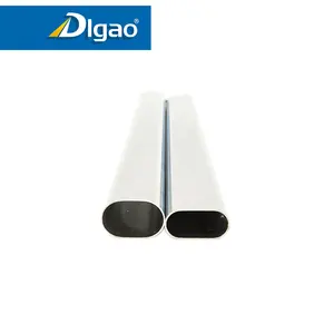Iron Round Pipe Iron Tube For Chair Hollow Metal Pipe Furniture Round Square Oval Iron Tube