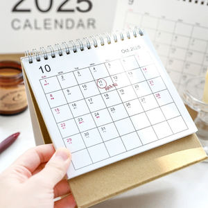 Diseño original logotipo personalizado <span class=keywords><strong>365</strong></span> días soporte de papel planificador <span class=keywords><strong>precio</strong></span> de fábrica promoción regalo semanal mensual Calendario de escritorio - Product Image 3