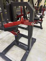 Machine de musculation personnalisée à charge libre, capacité 200 kg, en acier de sécurité, avec siège pour extensions dorsales et tirage latéral avant