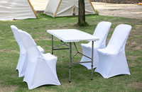 Vente en gros de tables à manger d'extérieur modernes et portatives pliantes pour barbecue et camping, pour événements