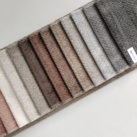 Tissu chenille tissé 320 g/m² 100 % polyester doux et chaud, multicolore, largeur personnalisée, pour rideaux, textiles de maison et ameublement