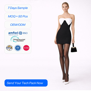 SHENGFU Nuovi Arrivi Ramadan 2026 Nuovo Abito da Festa Monospalla Nero e Bianco Colorato con Motivi Floreali Personalizzato - Product Image 1