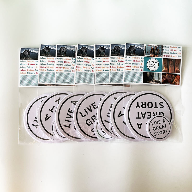 paquete de pegatinas de vinilo