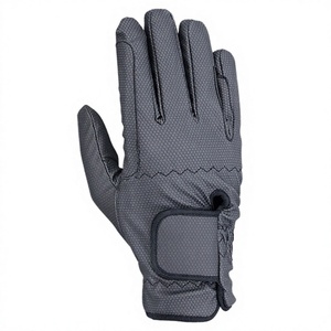 Gants en cuir PU à doigts entiers, antidérapants, avec fermeture auto-agrippante, pour la conduite en hiver en extérieur, pour hommes et femmes - Product Image 3