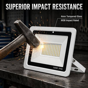 ไฟสปอร์ตไลท์ LED 220-240V AC 200W 18000 ลูเมน IP66 สำหรับภายนอกอาคาร พร้อมสายเคเบิลยาว 100 ซม. <span class=keywords><strong>สาย</strong></span>ไฟ AC แบบยุโรป - Product Image 4