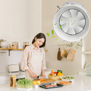 Ventilador Axial de Conducto Eléctrico SEICOI de 4 Pulgadas, Bajo Ruido, Alto Flujo de Aire, Montaje en Techo, Rodamiento de Bolas Blanco, 5 Años de Garantía - Product Image 5