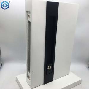 มือจับและล็อคประตูบานเลื่อนทำจากสังกะสีอัลลอยสีดำ - Product Image 6