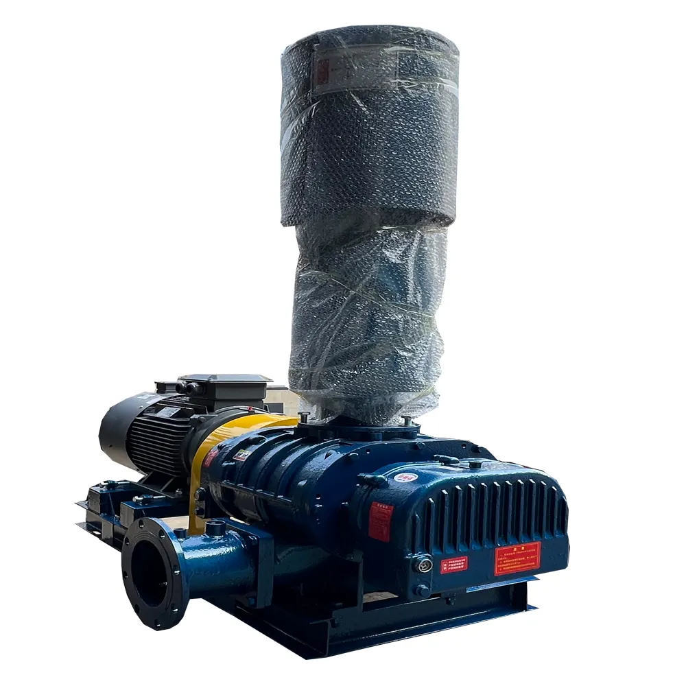 CNC LY Compressor elétrico de alta pressão para raízes, ventilador de ar para lago de peixes, ventilador de aeração, transporte pneumático