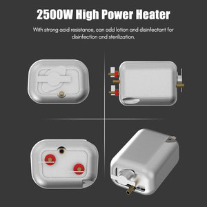 Nettoyeur vapeur haute pression portable 2500W, nettoyeur vapeur multifonctionnel à main pour la maison - Product Image 5