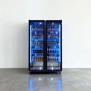 Refrigerador Vertical de Una Puerta con Ventilador para Bebidas, Equipo de Refrigeración Comercial - Product Image 3