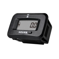 Runleader Mini Digitaler Betriebsstundenzähler IP68 Wasserdicht für Benzinmotor Rasenmäher Generator Kettensäge Hochdruckreiniger