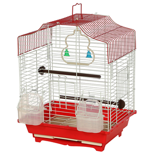 Pájaro <span class=keywords><strong>de</strong></span> metal jaula completa <span class=keywords><strong>de</strong></span> pájaro <span class=keywords><strong>pequeño</strong></span> canario finch blanco jaula con cuencos kandang <span class=keywords><strong>de</strong></span> burung - Product Image 6