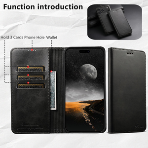 Étui portefeuille magnétique en similicuir SUTENI avec support et rabat pour <span class=keywords><strong>iPhone</strong></span> 17 Pro Max 16 Plus 15 14 13 <span class=keywords><strong>12</strong></span> <span class=keywords><strong>Mini</strong></span> 11 - Product Image 5