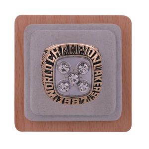 حلقة تذكارية كلاسيكية جديدة وعصرية أمريكية تحظى بشعبية كبيرة من الحنين إلى العالم من أجل كرة السلة - Product Image 4