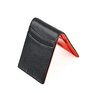 <span class=keywords><strong>Amazon</strong></span> Offre Spéciale Mens Slim En Cuir Véritable Portefeuille Avec de l'argent Clip RFID BLOCAGE Pliante Titulaire de la <span class=keywords><strong>Carte</strong></span> de Crédit Pour hommes - Product Image 3