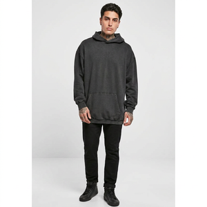 Sudaderas con Lavado Ácido al por Mayor 2026, Transpirables, de Algodón Combinado, Básicas con Tejido de Ganchillo Ajustable, Novedad para Invierno 2026 - Product Image 1