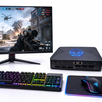 Nouveau mini PC commercial Intel Core I7-8709G 64 Go de RAM DDR4 SSD HDD Multifonctionnel Windows 11/Linux Radeo RX Vega M GL Puissant