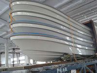Bateau de pêche en fibre de verre Grandsea 7m/23ft, bateau Panga pas cher à vendre