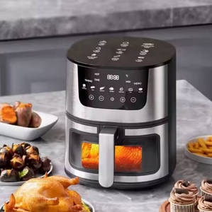 Freidora de aire Digital multifunción de gran capacidad Professionnel, cocina casera cuadrada saludable eléctrica - Product Image 2