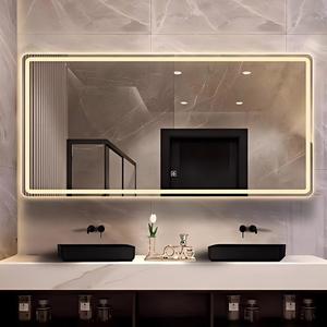 <span class=keywords><strong>Espejo</strong></span> de Baño LED Inteligente con Pantalla Táctil, Montado <span class=keywords><strong>en</strong></span> <span class=keywords><strong>la</strong></span> Pared, Antivaho, Luz Regulable <span class=keywords><strong>para</strong></span> Baño - Product Image 1