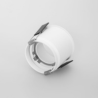 Plafonnier encastré VJC Hotsale GU10 avec persienne en nid d'abeille diffuseur clair/rosace/prismatique