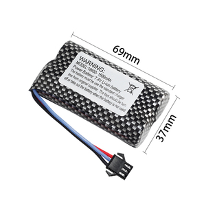 Li-ion <span class=keywords><strong>18650</strong></span> Batteries Pack <span class=keywords><strong>10C</strong></span> 7.4V 1500mAh pour véhicule motorisé avion jouet jouets de camion à piles - Product Image 1