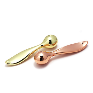 كريم مساج مخصص للعين بكرة مساحيق تجميل للوجه ملعقة صغيرة معدنية من الفولاذ المقاوم للصدأ - Product Image 3