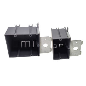 Электрические коробки из ПВХ, серого пластика, ETL, список, старое рабочее выходное отверстие, Регулируемая 1 банда, электрическая розетка с кронштейнами - Product Image 6