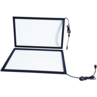 Écran tactile capacitif multi-touch de 39, 40, 42, 43 pouces, 10 points, cadre tactile IR intégré, moniteur TV, kiosque, affichage interactif