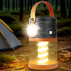 Linterna de Camping Ly36, Luz LED Blanca Cálida, Recargable por USB, Luz para Tienda de Campaña, con Indicador de Batería, Multifuncional - Product Image 1